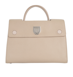 Medium Diorever Flap, Leather, Beige/Pink, 19MA0146, 1*